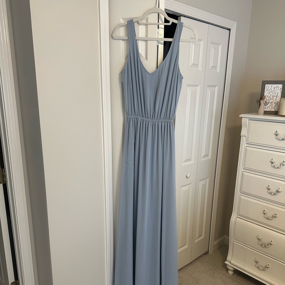 Show Me Your Mimi Light Blue Maci Dress